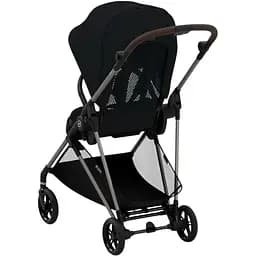 Коляска Cybex Melio Moon Black з бампером чорна (522002647) - мініатюра 3