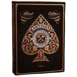 Карти гральні United States Playing Card Company Theory11 Artisan Black edition (PC_T11ARTSb)