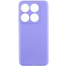 Чехол Silicone Cover Lakshmi Full Camera (AAA) для Xiaomi 14T Pro Сиреневый / Dasheen