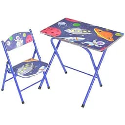 Детский столик складной Bambi столешница 60х40 см 1 стульчик M 19-SPACE
