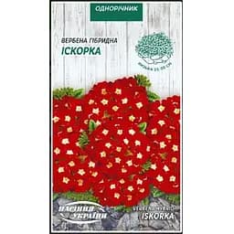 Семена Вербена Насіння України Гибридная Искорка 0.1 г (777900)