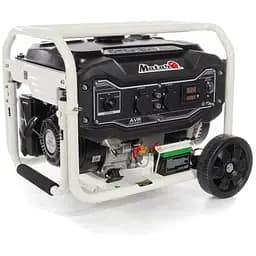 Бензиновий генератор Matari MH6000E (4 кВт), однофазний 220V, 50Hz , об'єм бака 13л, стартер