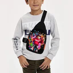 Сумка через плечо детская Roblox 29х17 см сумка слинг для мальчика (01987)