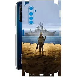 Захисна плівка StatusSKIN для Realme 6 pro Корпус Вініл Корабель