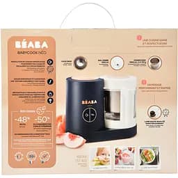 Пароварка-блендер Beaba Babycook Neo Night Blue (912772) - мініатюра 9
