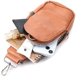 Сумка Vintage через плече з екошкіри 13х23х7 см sum0026984 - мініатюра 8
