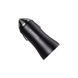 Автомобильное зарядное устройство Baseus Golden Contactor Max Dual Fast Charger Car Charger U+C 60W CGJM000113 - мініатюра 5