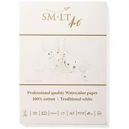 Склейка для акварелі PRO CREATE 400г/м2 10л 100% бавовна SM-LT Art