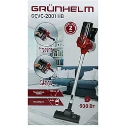 Пилосос ручний Grunhelm GCVC-2001 HB дротовий (136905) - мініатюра 9