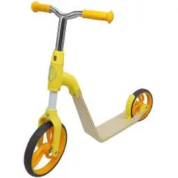 Беговел-самокат Aest B01 2 в 1 желтый (B01-Yellow)