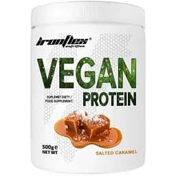 Протеин IronFlex Vegan Protein 500 г Соленая карамель