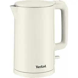 Електрочайник Tefal Thermo Protect 1.5 л пластик нержавіюча сталь світло-бежевий (KO140AE0)