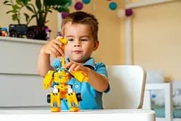 Конструктор-трансформер Small Blocks 2в1 Buildable Transforming Vehicle Донні (Donnie) Super Wings det0018331 - мініатюра 7