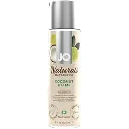 Масажна олія System JO Naturals Massage Oil Coconut&Lime 120 мл