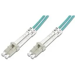 Патч-корд волоконно-оптичний LC/UPC-LC/UPC 50/125 MM OM3 duplex 15м Digitus teh0018384