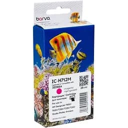 Картридж Barva HP 712 (3ED68A/3ED78A) 29 мл Magenta (IC-H712M)