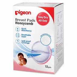 Лактаційні вкладиші Pigeon Honeycomb, 12 шт. (16583)