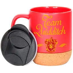 Чашка Warner Bros Team Quidditc керамічна червона з кришкою та підставкою 340 мл (55001822)