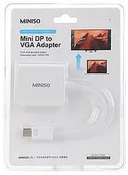 Кабель Miniso Mini DP-VGA adapter White (0500008811)