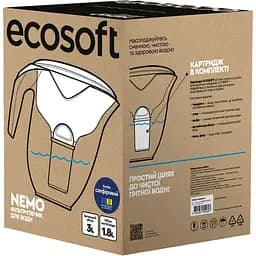 Фільтр-глечик Ecosoft NEMO Сапфіровий (4820056807059) [150388] - мініатюра 11