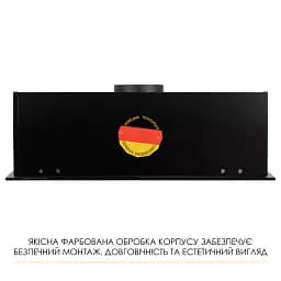 Витяжка повновбудована Weilor Luna Wbg 55 Black - мініатюра 12