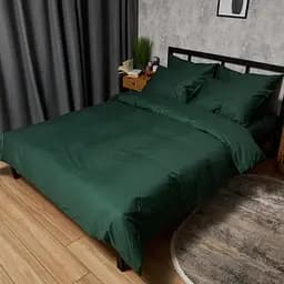 Постільний набір Moon&Star (підковдра 160х220 см + 2 наволочки 40х60 см) Satin Premium Evergreen Dream