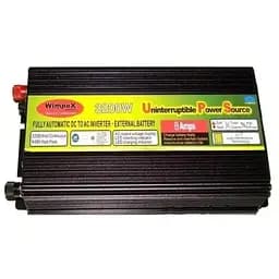 Преобразователь постоянного тока Wimpex WX-3200W Power Inverter 12-220 В 3200 Вт черный