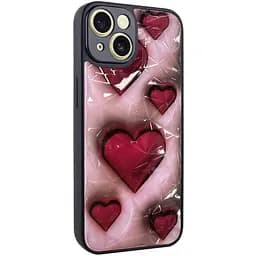 Чохол Epik TPU+PC Prisma Plushie для Apple iPhone 15, 6.1 Hearts