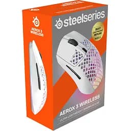 Комп'ютерна мишка SteelSeries Aerox 3 Wireless Snow RGB 18000dpi. 6кн. біла (62608) - мініатюра 3