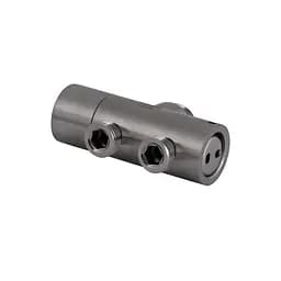 Душова стійка універсальна Lidz Aria 1120 на два споживача LDARI1120NKS46112 Nickel, Нержавіюча сталь - мініатюра 7