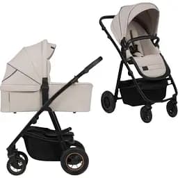 Коляска Lionelo Amber Plus 2 в 1 Beige Sand (LO-AMBER PLUS 2IN1 BEIGE SAND)