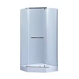 Душевая кабина Lidz Dozorca SC9 0x90.CRM.LOW.TR, стекло прозрачное 6 мм, Хром, Универсальная, прозрачная