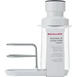 Диспенсер для миючого засобу KitchenAid Sinkware з підставкою для губки білий (KEG887OSWH) - мініатюра 6