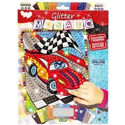 Блискуча мозаїка Danko Toys Car 20.6х26 см БМ-02-09