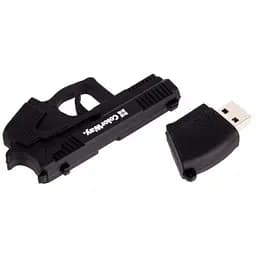 USB флеш накопичувач ColorWay Pistol 64 GB 3.0 Black (CW-USBPL64) - мініатюра 7