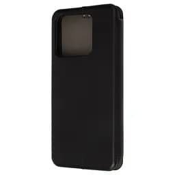 Чехол-книжка для ZTE Blade A55 4G/A35 4G, G-Case, черный, кожаный чехол-книга из экокожи (PU) и TPU, с магнитом, с подставкой и вместительным кардхолдером, противоударный, защита всего корпуса, ArmorStandart (ARM81523) - мініатюра 2
