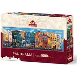 Пазл Art Puzzle Цветной городок 1000 эл. панорама (5350)