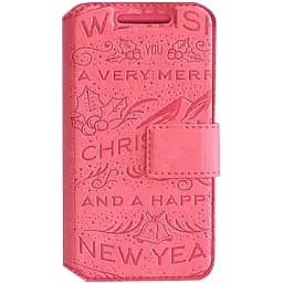 Чохол-книжка Florence для Apple iPhone SE 5 5с 5s New Year II - мініатюра 4