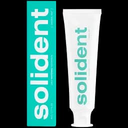 Ежедневная отбеливающая зубная паста Solident Original mint мята 75 мл