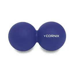 Массажный мяч двойной Cornix Cornix Lacrosse DuoBall 6.3 x 12.6 см XR-0109 Navy Blue