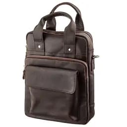 Чоловіча шкіряна сумка SHVIGEL 25х33х7 см sum0012894