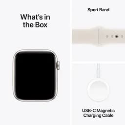Смарт-годинник Apple Watch SE 2 GPS 40mm Starlight Aluminium Case w. Starlight Sport Band - S/M (MXEF3) - мініатюра 7