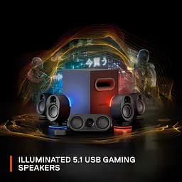 Акустична система SteelSeries 5.1 Arena 9 Black (61549) - мініатюра 2