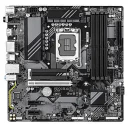 Материнська плата B760M DS3H WF6E GEN5 s1700 B760 4xDDR5 M.2 Wi-Fi BT HDMI mATX Gigabyte teh0019091 - мініатюра 2
