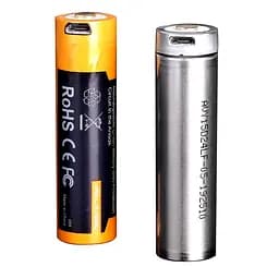 Акумулятор 18650 Fenix 3500 mAh Li-ion заряджання micro usb (ARB-L18-3500U) - мініатюра 5