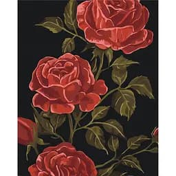 Картина за номерами на підрамнику Brushme Цвіт любові LUNATART