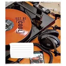 Зошит учнівський Школярик Just be cool 024-3383K-1 в клітинку 24 аркушів