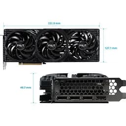 Відеокарта Palit GeForce RTX 5070 Ti GamingPro-S OC (NE7507TS19T2-GB2031U) UA [152330] - мініатюра 9