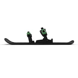 Санки-лижа Plastkon OneFoot Miniski чорна з зеленою (49652) - мініатюра 3