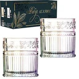 Набор стаканов SnT Flora Алмаз, 340 мл, 6 шт. (9435 алмаз)